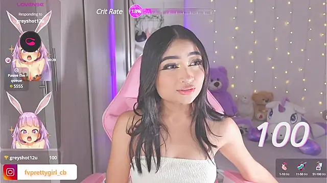 Snapshot of urfavprettygirl chatting on March 9, 2025, 6:50 am urfavprettygirl online show from March 9, 2025, 6:50 am