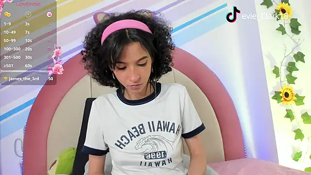 Evie Clark online show from January 24, 2025, 11:02 pm