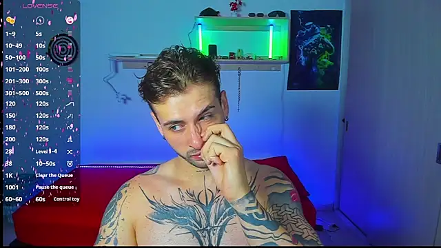 Snapshot of Ares_blue chatting on May 27, 2026, 2:24 pm Ares blue online show from May 27, 2026, 2:24 pm