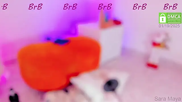  SaraMaya online show from January 19, 2025, 8:09 pm