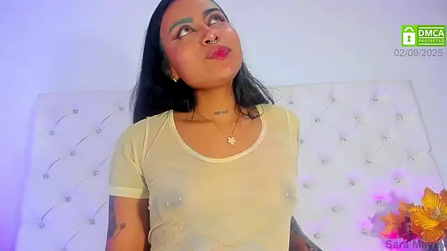  SaraMaya online show from February 9, 2025, 4:40 pm