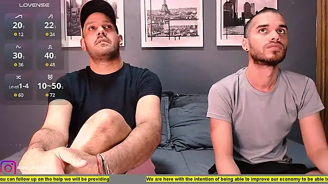 Snapshot of angelandfranco chatting on March 20, 2025, 6:31 pm angelandfranco online show from March 20, 2025, 6:31 pm