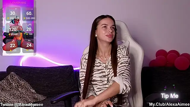 AlexaAimee online show from April 22, 2026, 1:34 am
