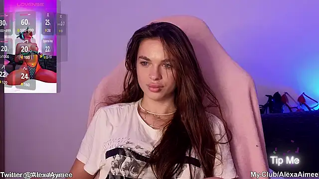 AlexaAimee online show from October 22, 2025, 11:58 pm