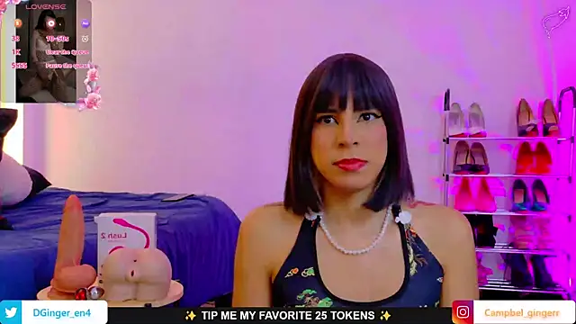 CampbelGinger online show from October 10, 2025, 1:50 am