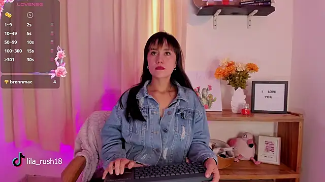 lila rush online show from October 13, 2025, 8:54 pm