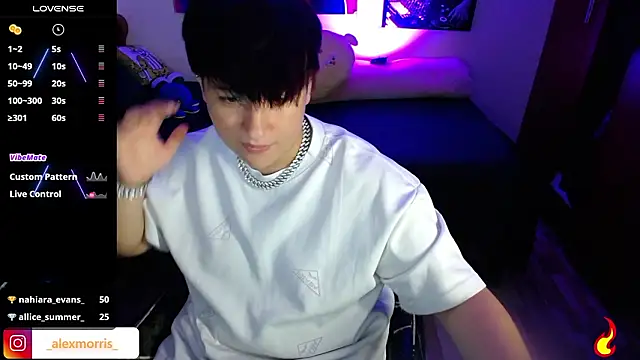  AlexMorris online show from March 24, 2026, 11:27 pm