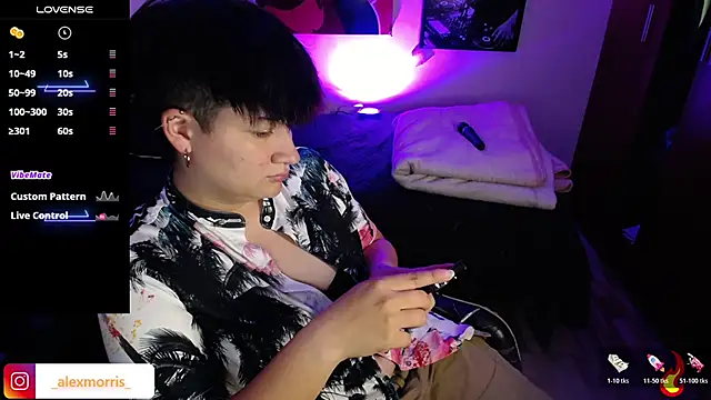  AlexMorris online show from March 21, 2026, 6:03 am