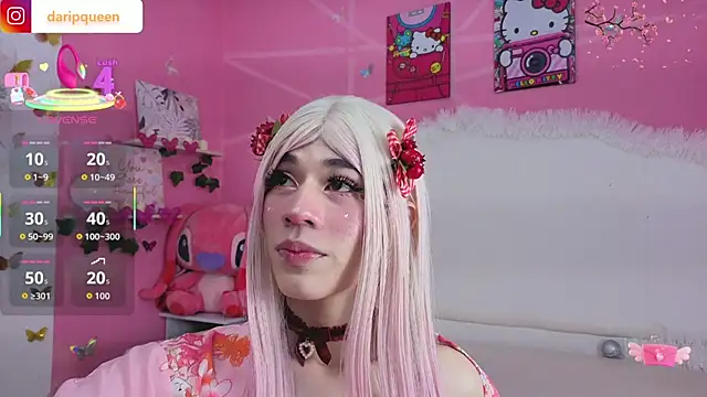 Snapshot of DaripQueen chatting on December 14, 2025, 2:00 pm DaripQueen online show from December 14, 2025, 2:00 pm