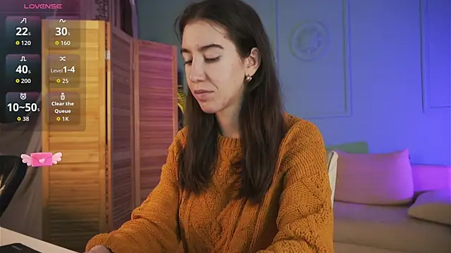 Snapshot of Belle_Via chatting on December 1, 2025, 2:18 pm Belle Via online show from December 1, 2025, 2:18 pm