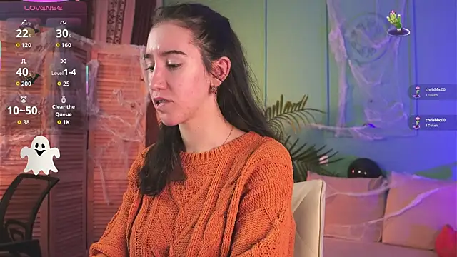 Snapshot of Belle_Via chatting on November 5, 2025, 12:41 pm Belle Via online show from November 5, 2025, 12:41 pm