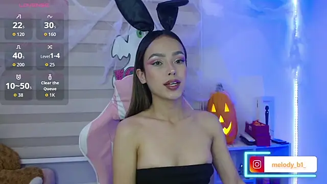 Snapshot of melody_brawns chatting on October 9, 2025, 1:06 am melody brawns online show from October 9, 2025, 1:06 am