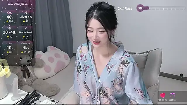 Snapshot of Yaooo-Asi chatting on March 15, 2025, 10:44 pm Yaooo-Asi online show from March 15, 2025, 10:44 pm