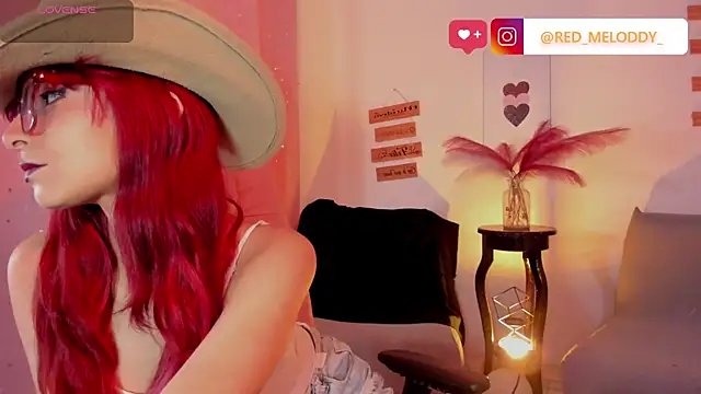 RedMeloddy online show from August 1, 2026, 9:35 pm
