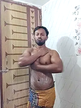 HunkyAriyan online show from March 18, 2025, 7:33 am