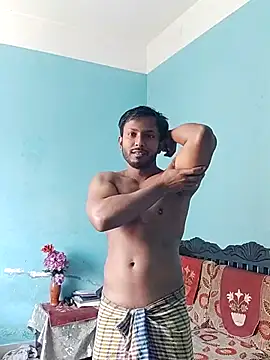 HunkyAriyan online show from February 20, 2025, 6:17 am