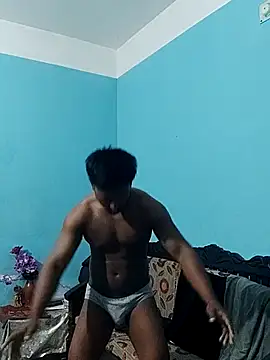 HunkyAriyan online show from March 14, 2025, 6:18 pm