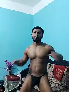 HunkyAriyan online show from January 30, 2025, 2:47 pm