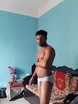 HunkyAriyan online show from January 25, 2025, 6:23 am