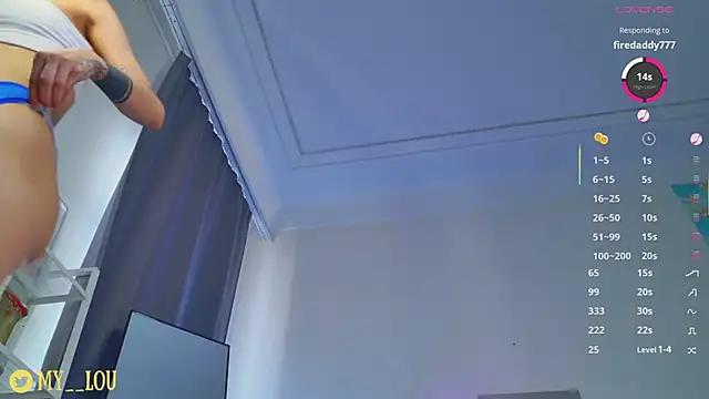 Snapshot of MyLou_ chatting on April 19, 2026, 3:13 pm MyLou online show from April 19, 2026, 3:13 pm