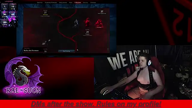 Rae-Suon online show from January 17, 2026, 3:43 am