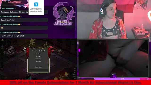 Snapshot of Rae-Suon chatting on March 11, 2025, 4:19 am Rae-Suon online show from March 11, 2025, 4:19 am