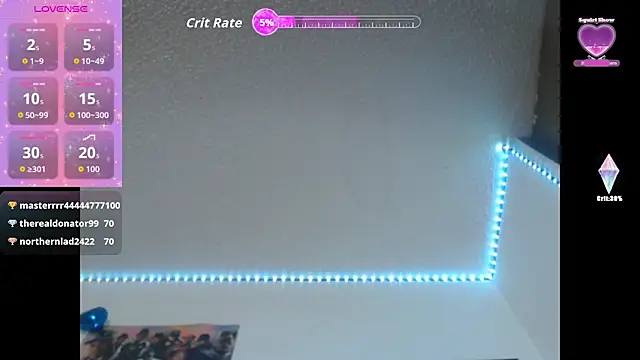 lorenitha 20 online show from October 9, 2025, 11:05 pm