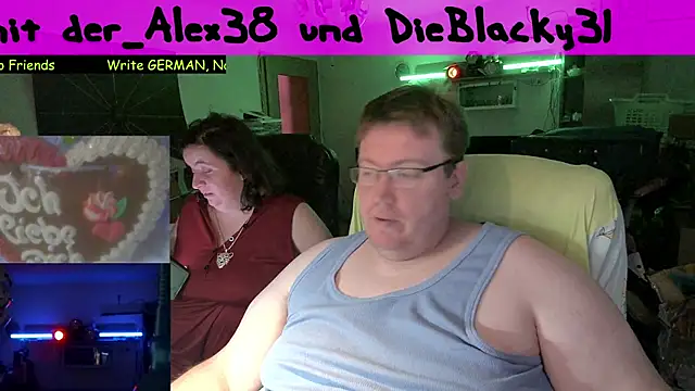 der alex38 online show from February 19, 2025, 8:52 pm