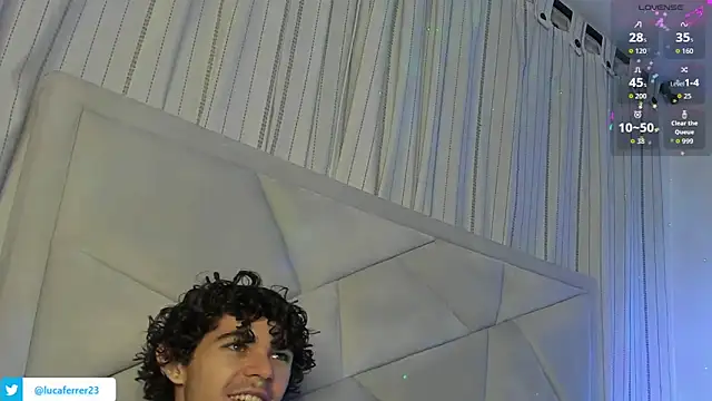 Luca ferrer  online show from December 20, 2025, 2:14 am