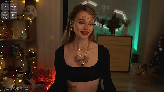 ManiFreyja online show from January 6, 2026, 7:40 pm