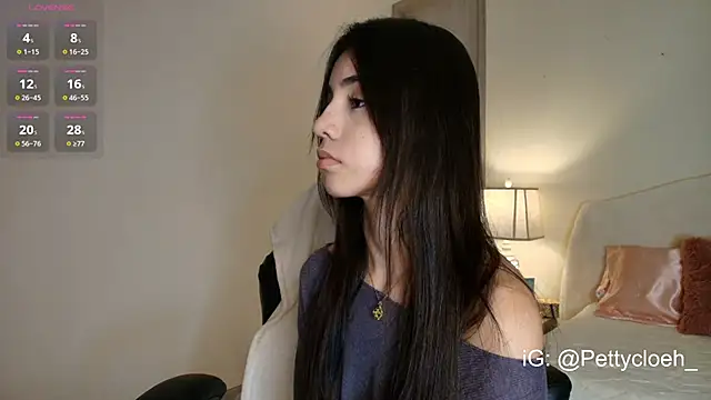 Snapshot of PettyCloeh chatting on December 1, 2025, 10:10 pm PettyCloeh online show from December 1, 2025, 10:10 pm