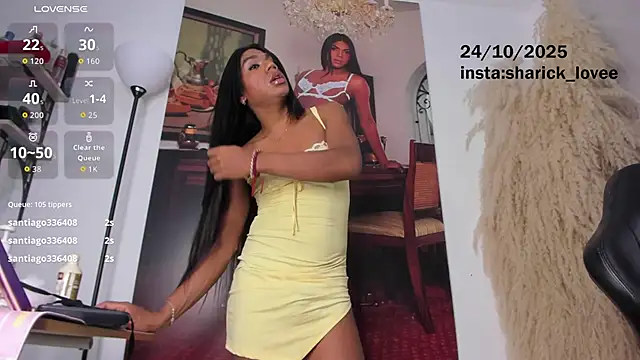 Sharicklovee online show from October 25, 2025, 12:21 am