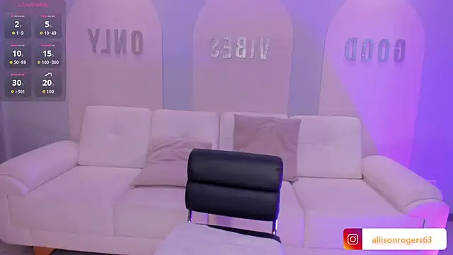 AllisonRogersX online show from December 20, 2025, 6:55 pm