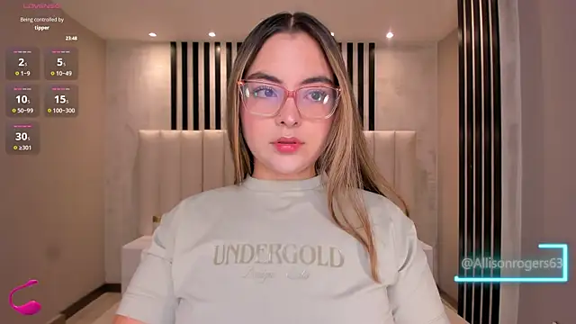 AllisonRogersX online show from July 12, 2026, 11:55 am