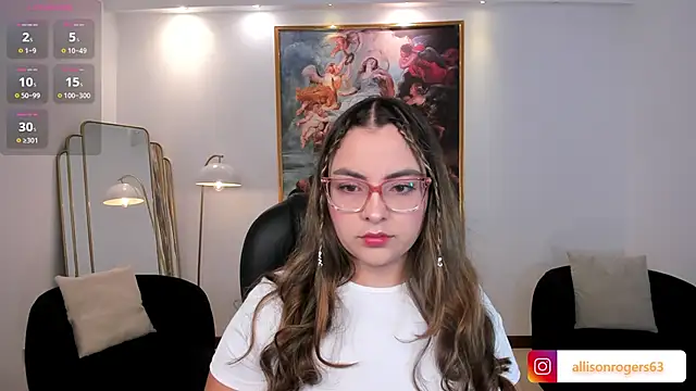 AllisonRogersX online show from April 4, 2026, 4:41 am