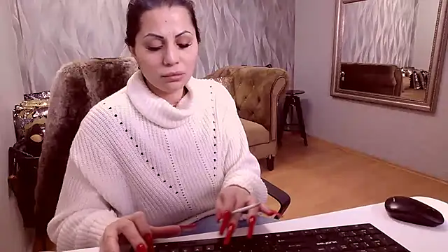 Sara Poison online show from February 24, 2025, 3:23 am