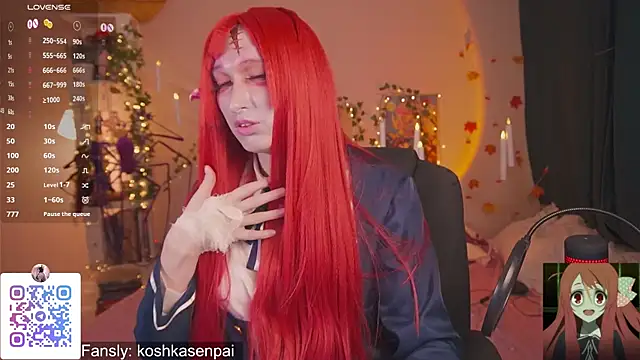 koshkasenpai online show from October 31, 2025, 12:13 pm