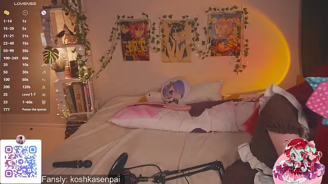 koshkasenpai online show from October 14, 2025, 11:55 am