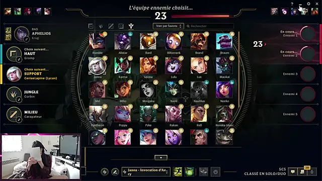 CeriseLapine online show from March 1, 2026, 11:54 am