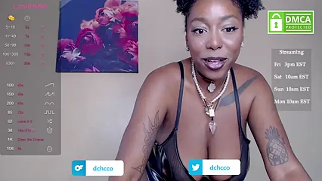 Snapshot of dchcco chatting on November 8, 2025, 4:32 pm dchcco online show from November 8, 2025, 4:32 pm