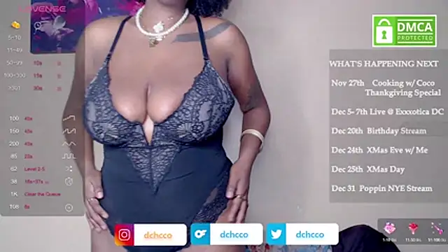 Snapshot of dchcco chatting on November 11, 2025, 8:03 pm dchcco online show from November 11, 2025, 8:03 pm