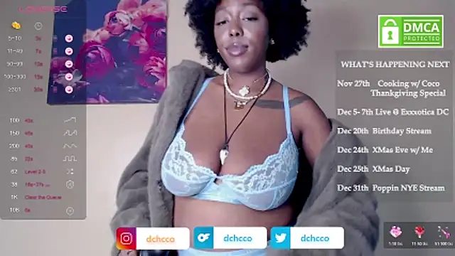 Snapshot of dchcco chatting on November 14, 2025, 7:06 pm dchcco online show from November 14, 2025, 7:06 pm