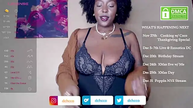 Snapshot of dchcco chatting on November 14, 2025, 1:53 am dchcco online show from November 14, 2025, 1:53 am