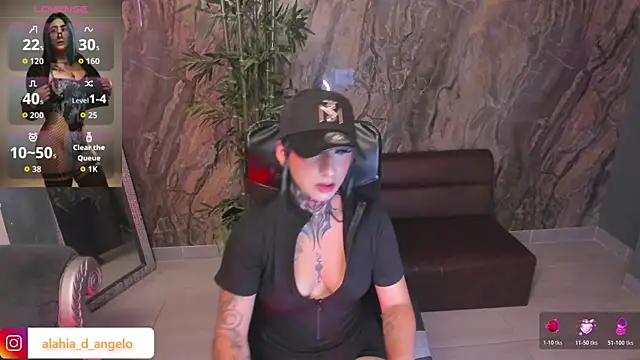 Alahia Dangelo online show from May 3, 2026, 4:10 pm
