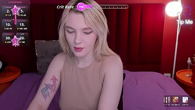 Fluffy Monica online show from February 28, 2026, 1:27 am