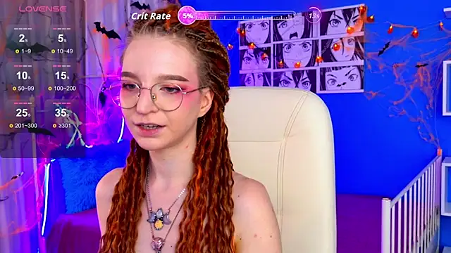 Snapshot of VioletShine chatting on October 18, 2025, 12:51 pm VioletShine online show from October 18, 2025, 12:51 pm