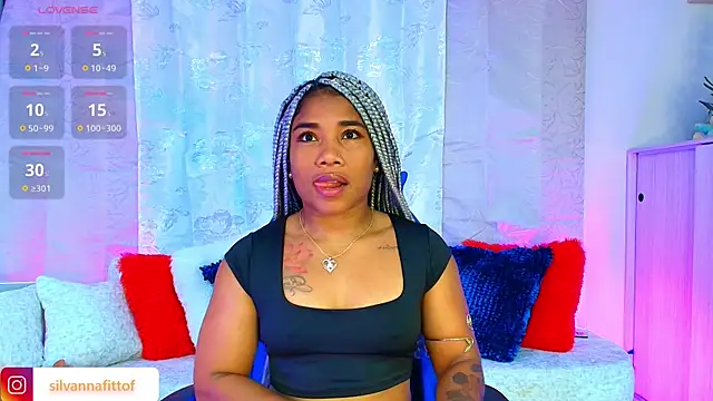 Snapshot of SilvannaFit chatting on July 31, 2026, 12:04 pm SilvannaFit online show from July 31, 2026, 12:04 pm