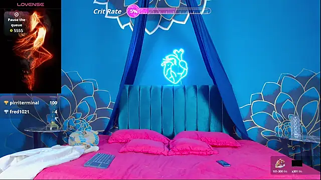 Lunamistyc online show from October 10, 2025, 7:47 pm