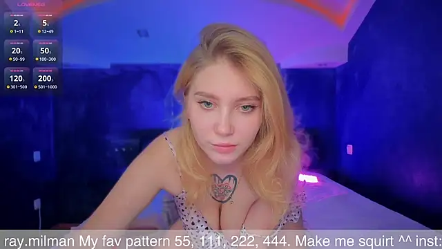 Snapshot of AliceMilman chatting on October 30, 2025, 11:41 am AliceMilman online show from October 30, 2025, 11:41 am