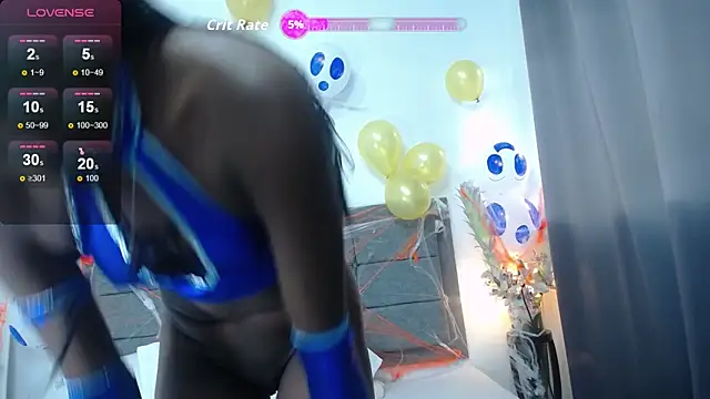 Snapshot of Ebony_Baby1 chatting on October 31, 2025, 7:54 pm Ebony Baby1 online show from October 31, 2025, 7:54 pm